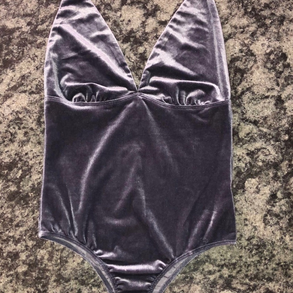 Navy blue bodysuit